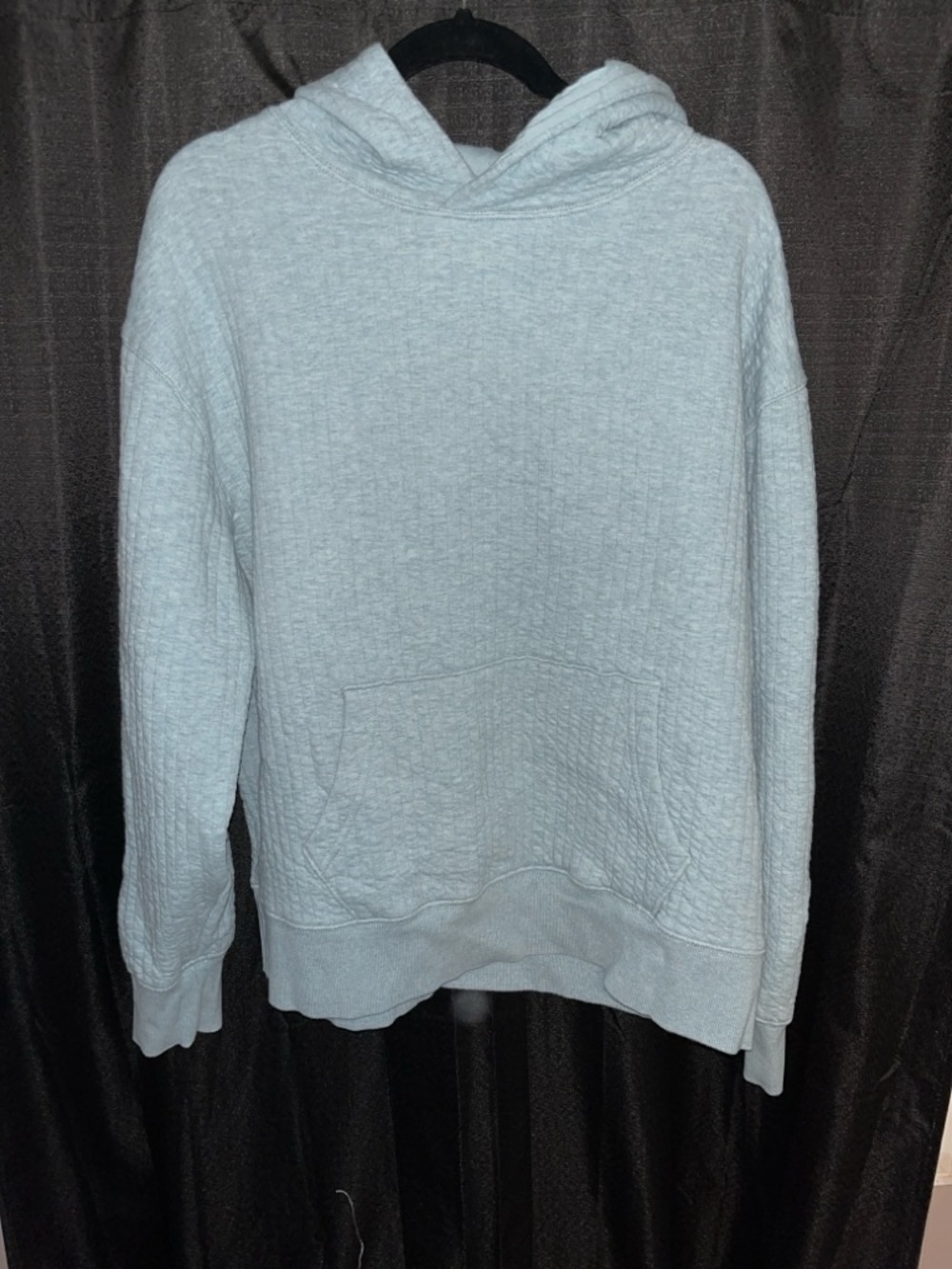 Old Navy Light Gray Crewneck Hoodie Sweater